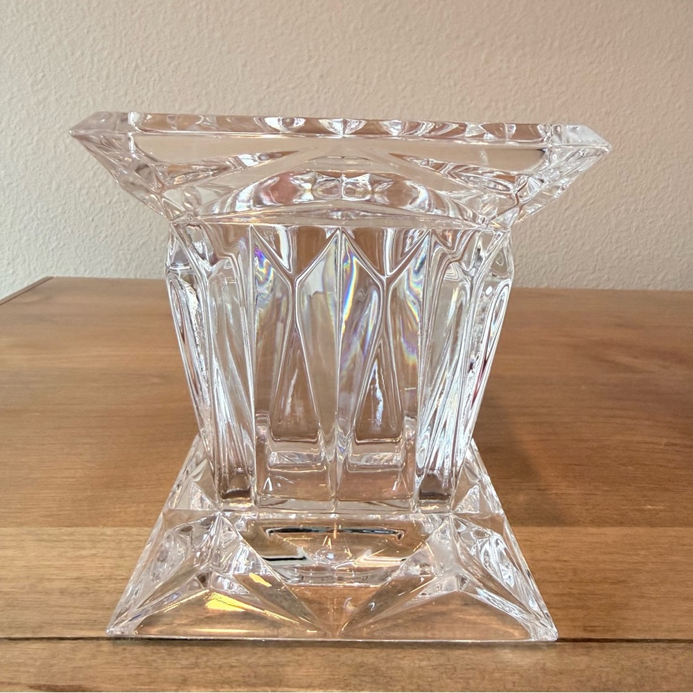 Vintage Partylite Quad Prism Pedestal Candle Holder